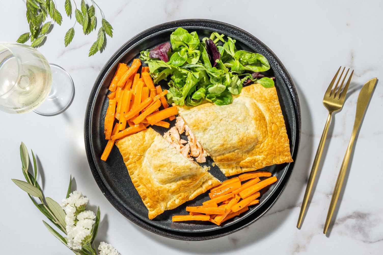 Pesto Salmon en Croûte