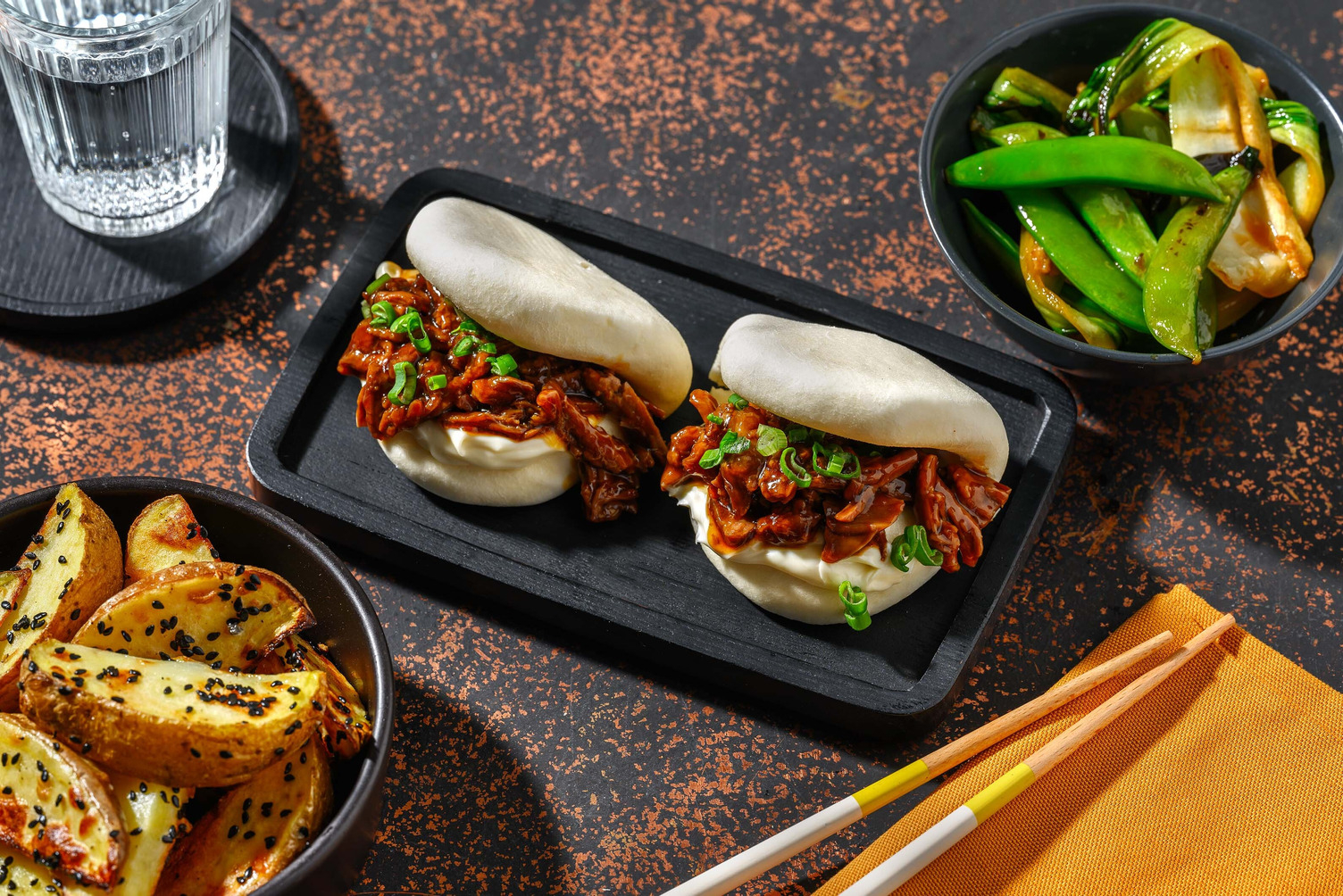Teriyaki Pulled Beef Bao