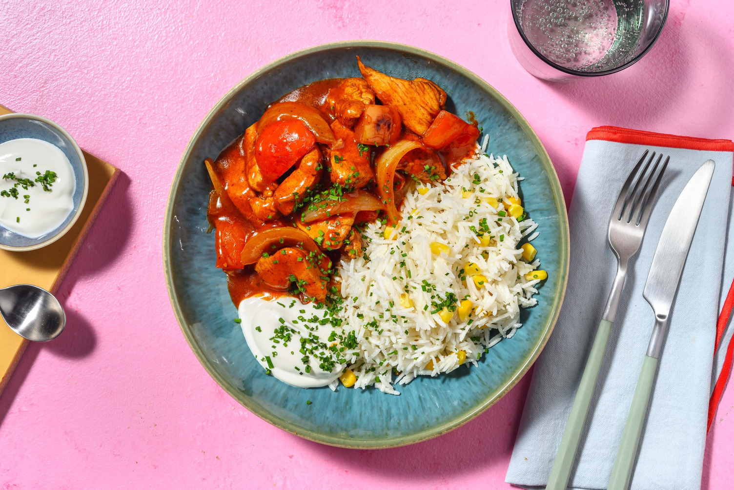 Kinder Hähnchen Gulasch