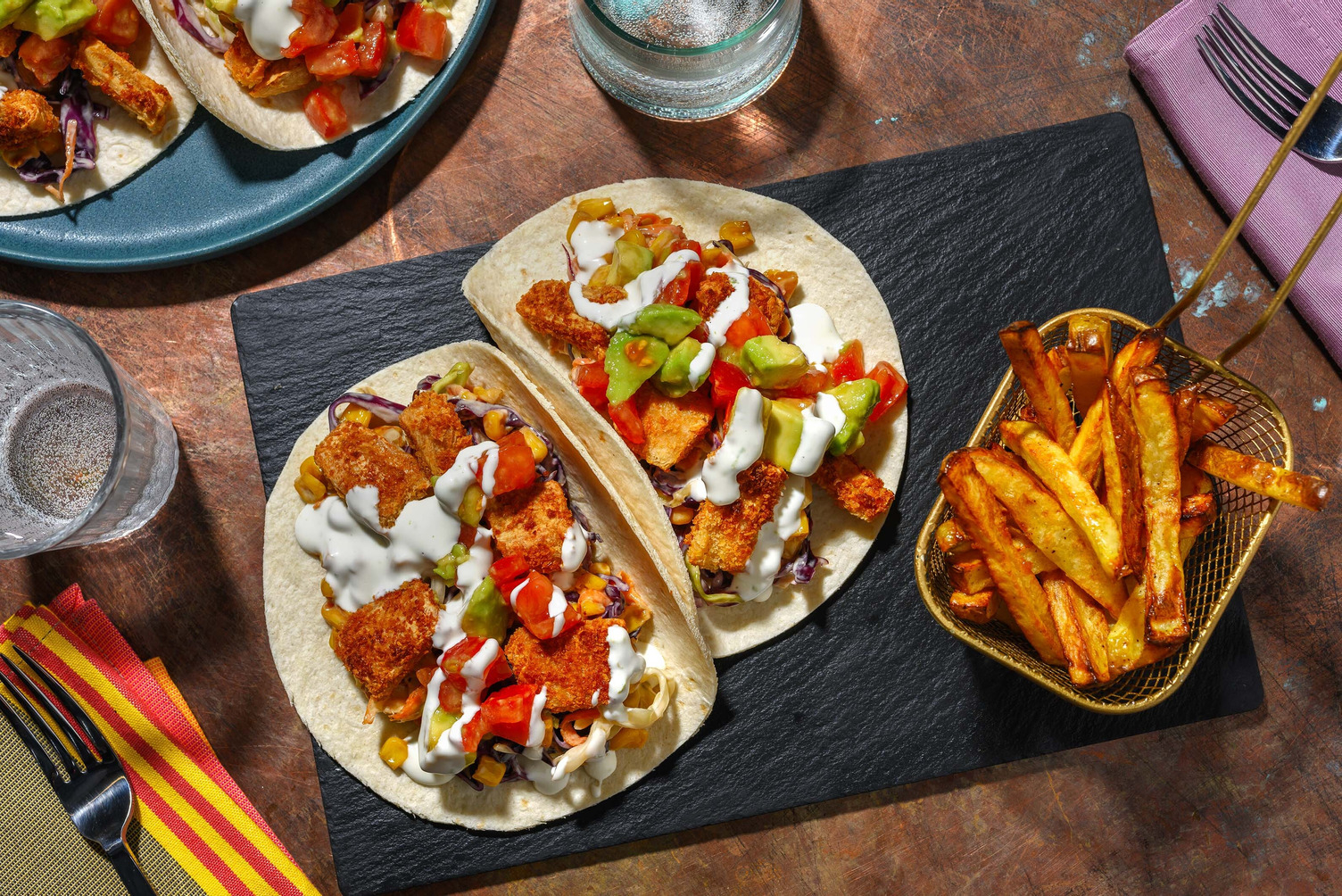 Mexican Spiced Halloumi Tacos