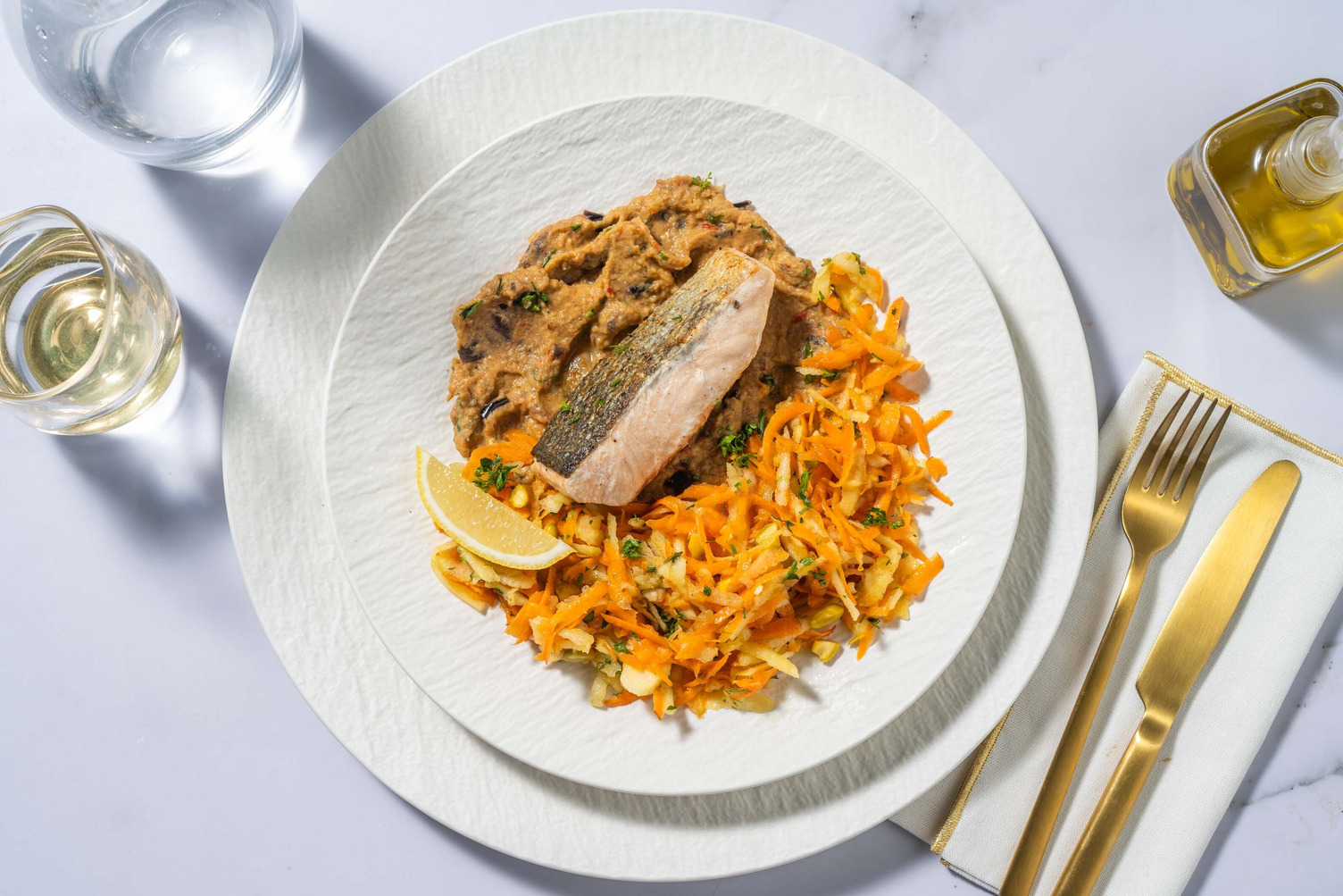 Ikra! Ukrainische Auberginen-Creme mit Lachs