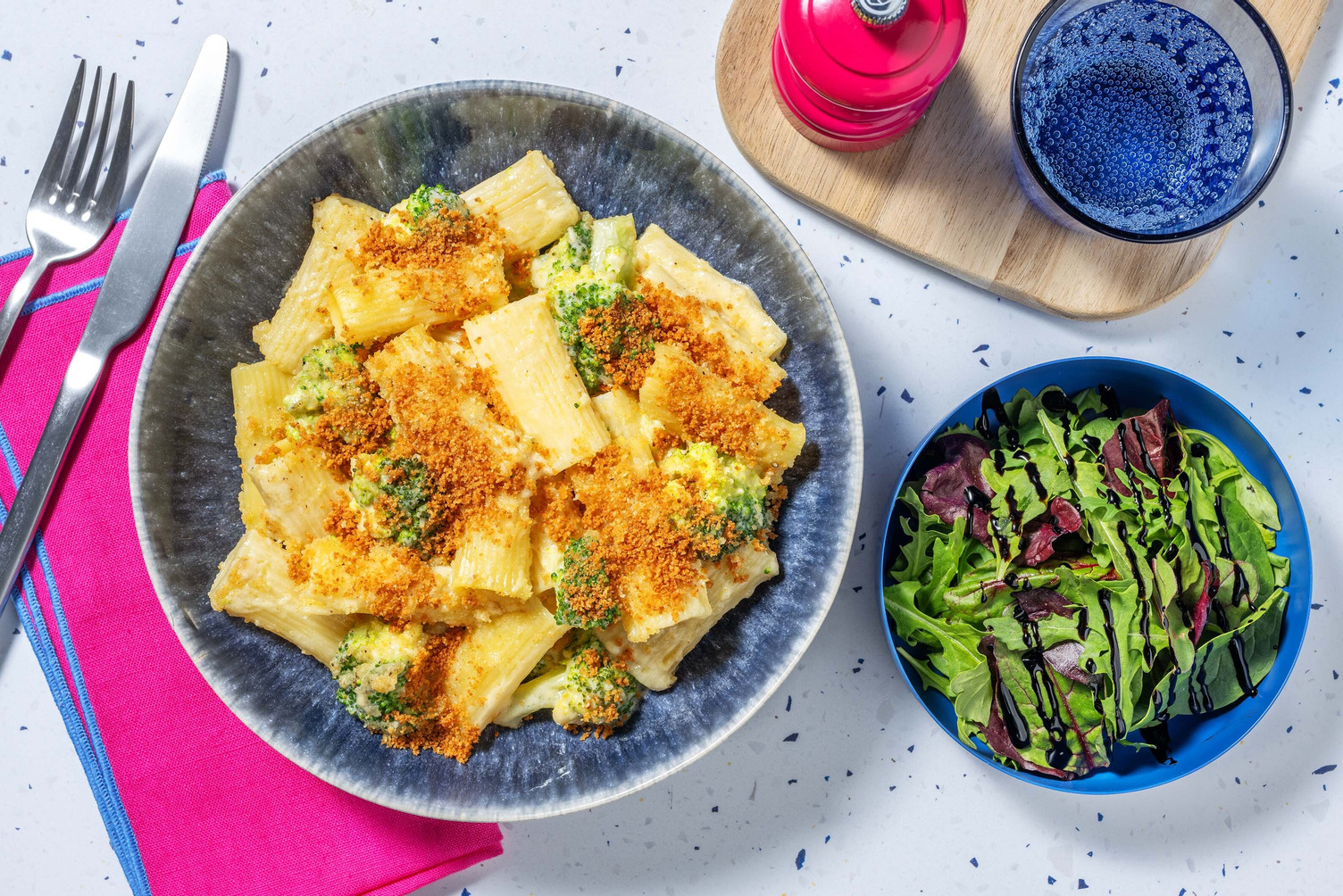 Cheesy Broccoli Pasta Bake