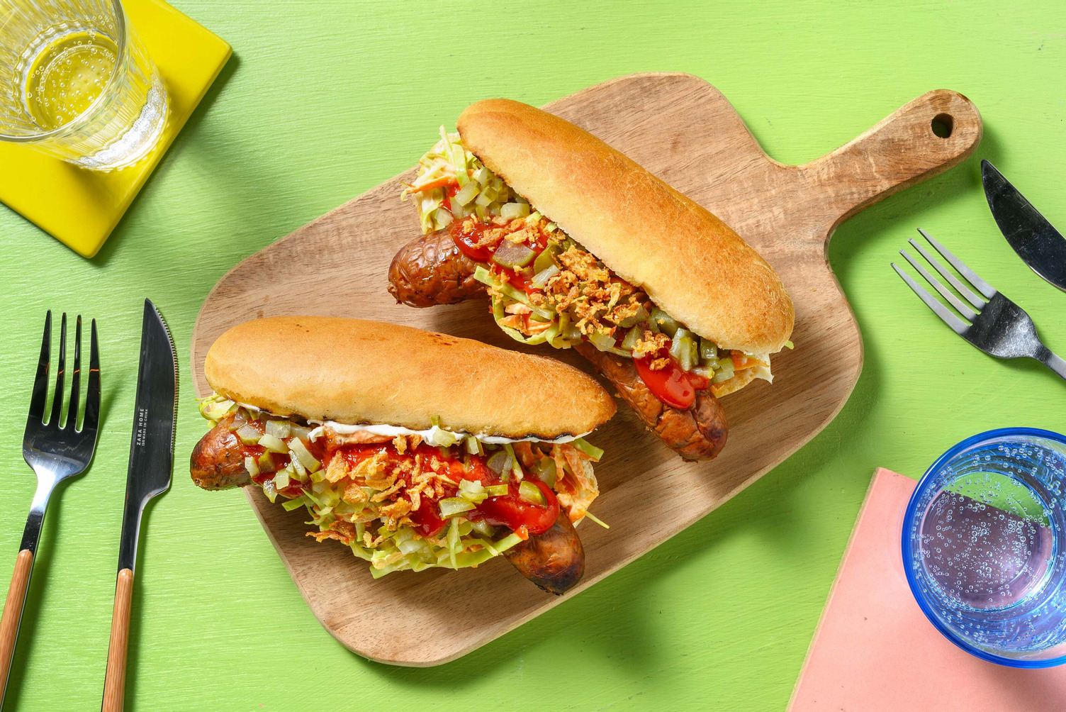 Hot dog gourmand