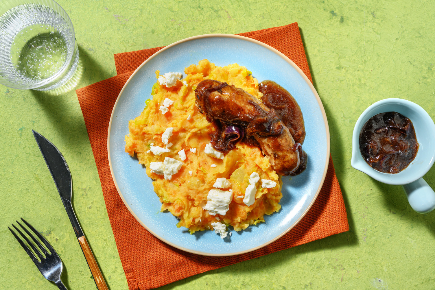 Brandt & Levie-worst met stamppot