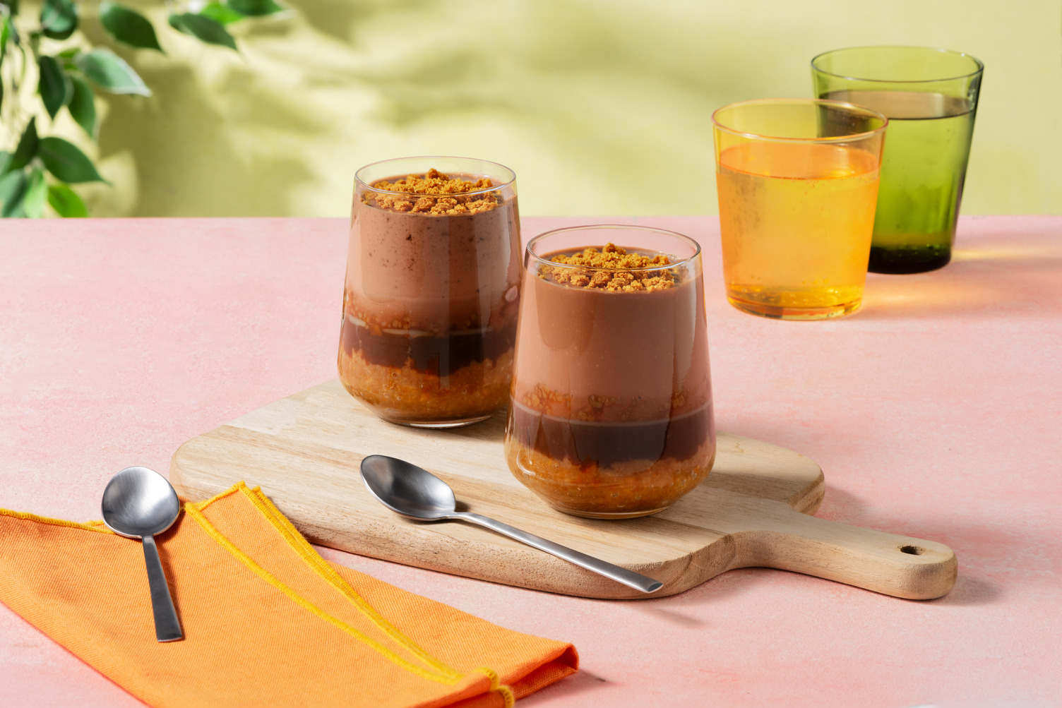 Billionaire's Salted Caramel Chocolate Pots