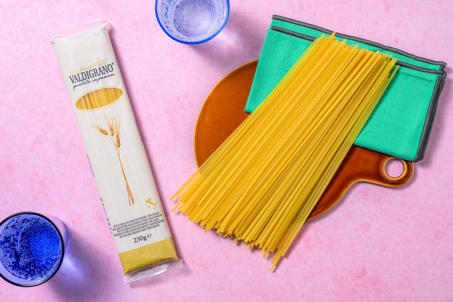 Linguine di grano 100% italiano