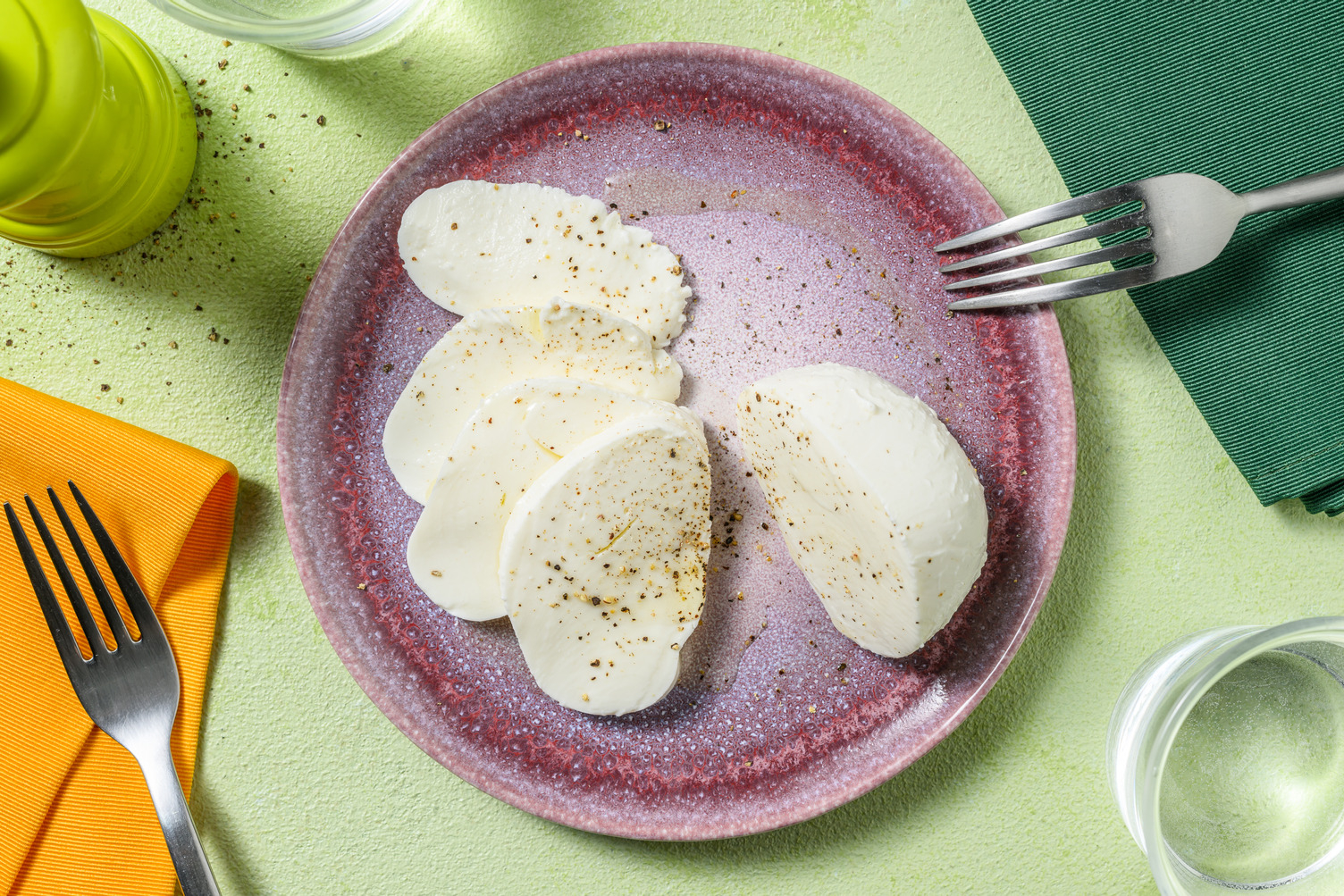 Mozzarella senza lattosio