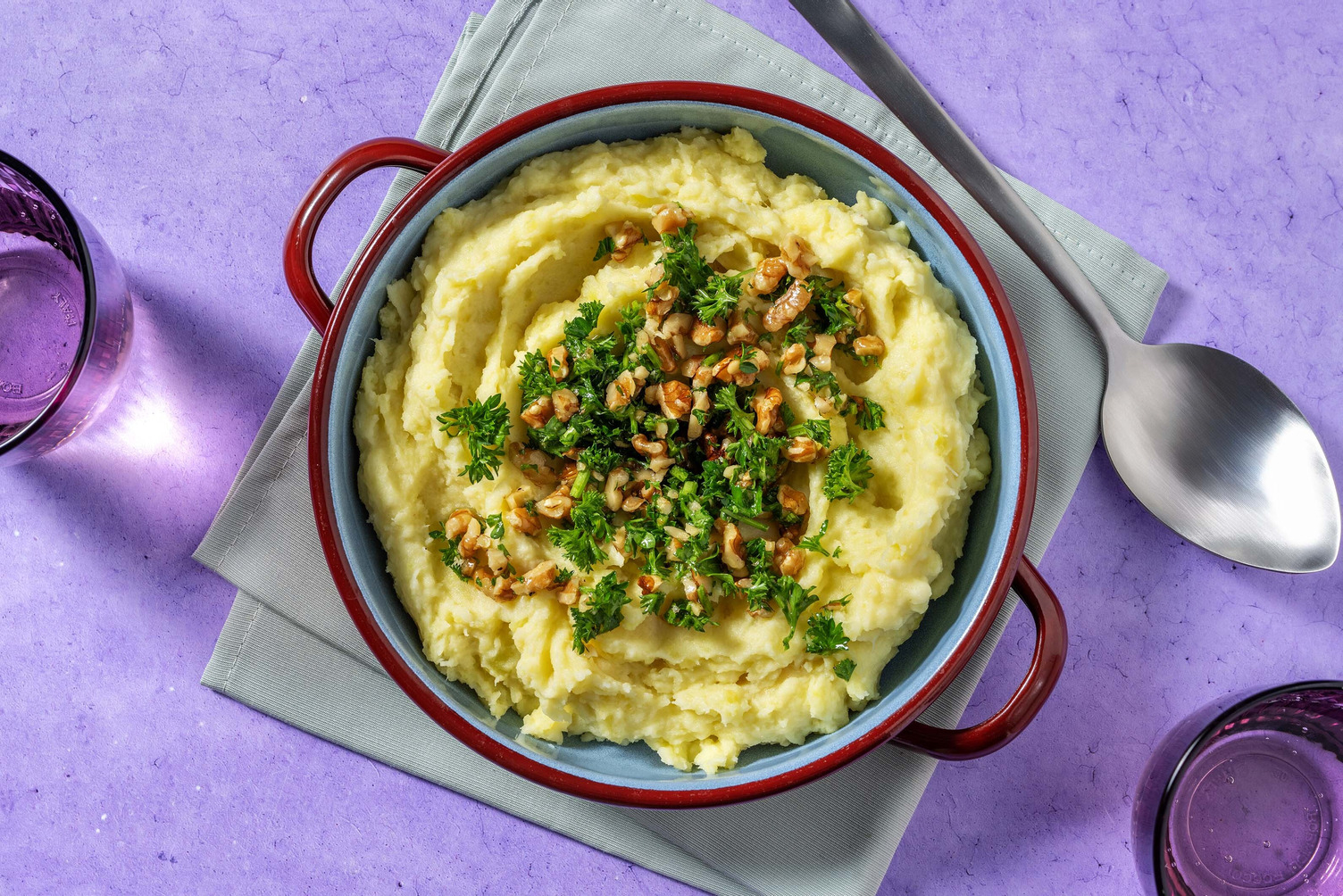 Rich potato-celeriac mash 