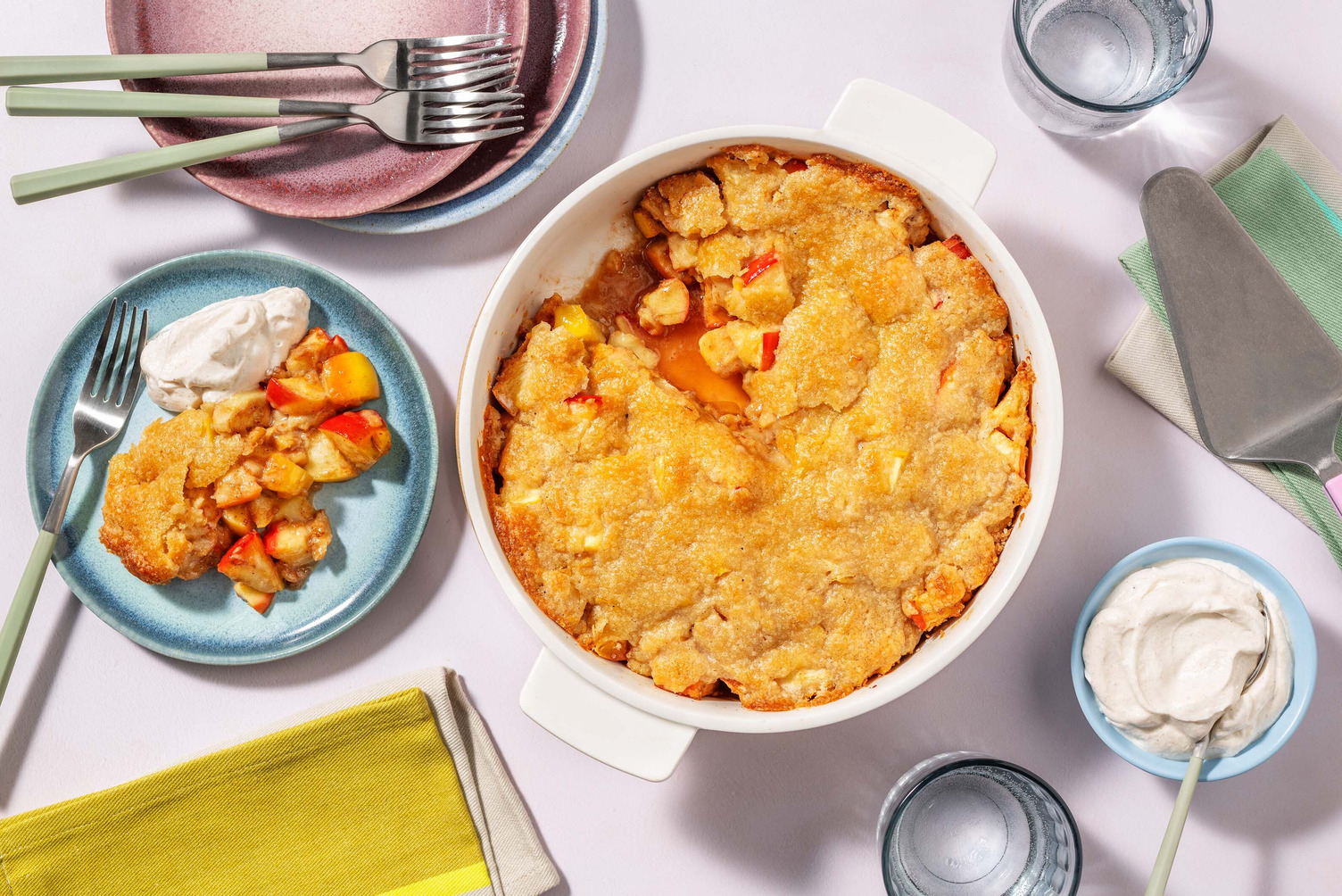 Toffee Apple Crumble