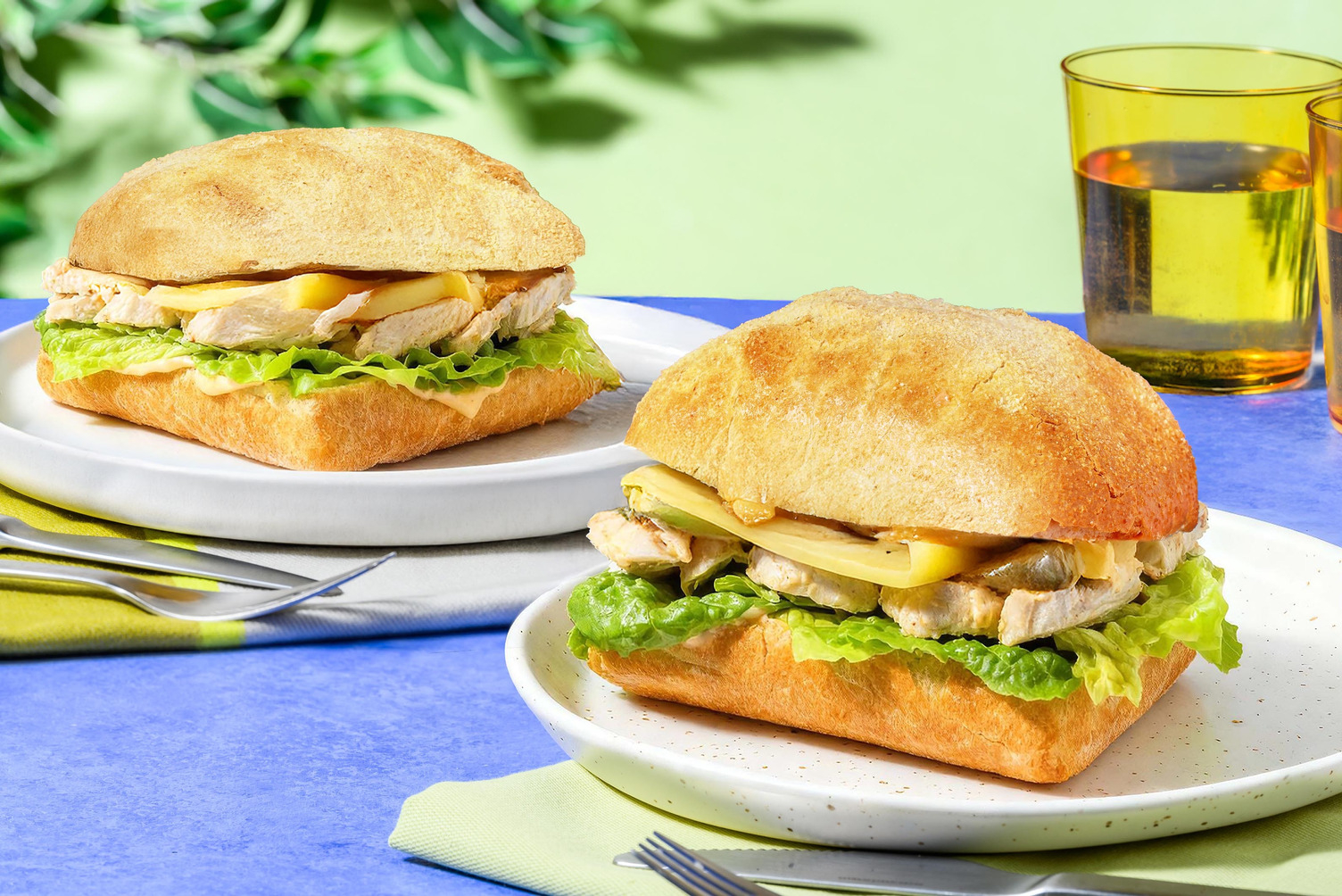 Chipotle Chicken Mayo Ciabatta Sandwich