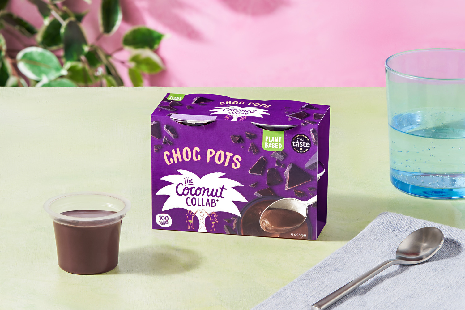 The Coconut Collab Choc Pots | 100 Cals per Pot