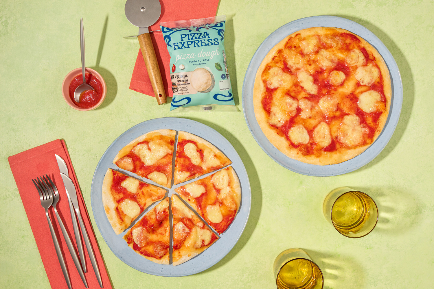 Easy Peasy Pizzas Bundle | 2 Margherita Pizzas