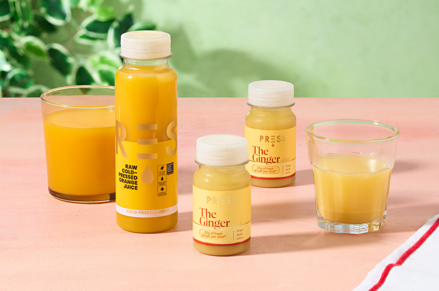 PRESS Immunity Booster Juices and Shots