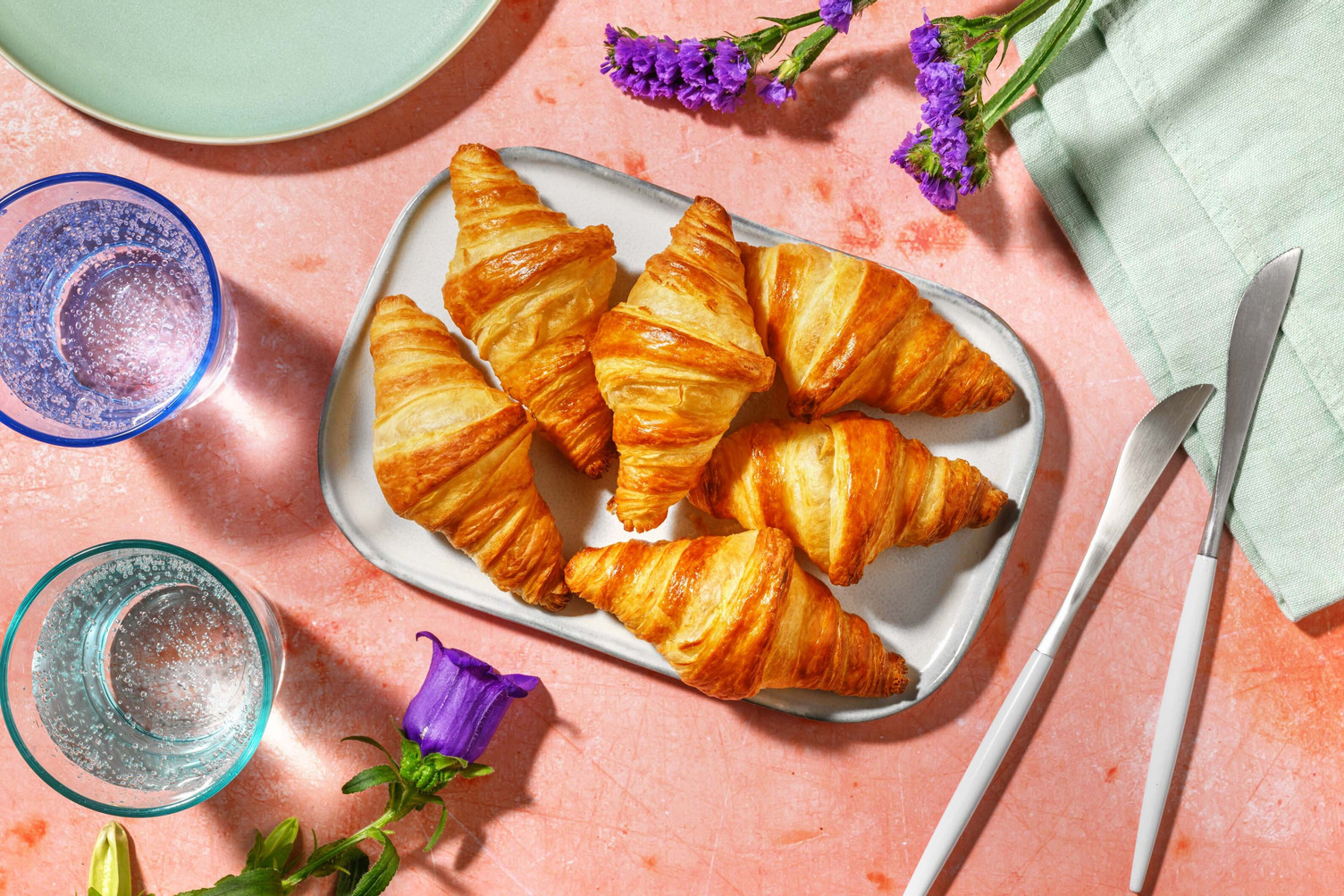 Ambachtelijke mini-croissants