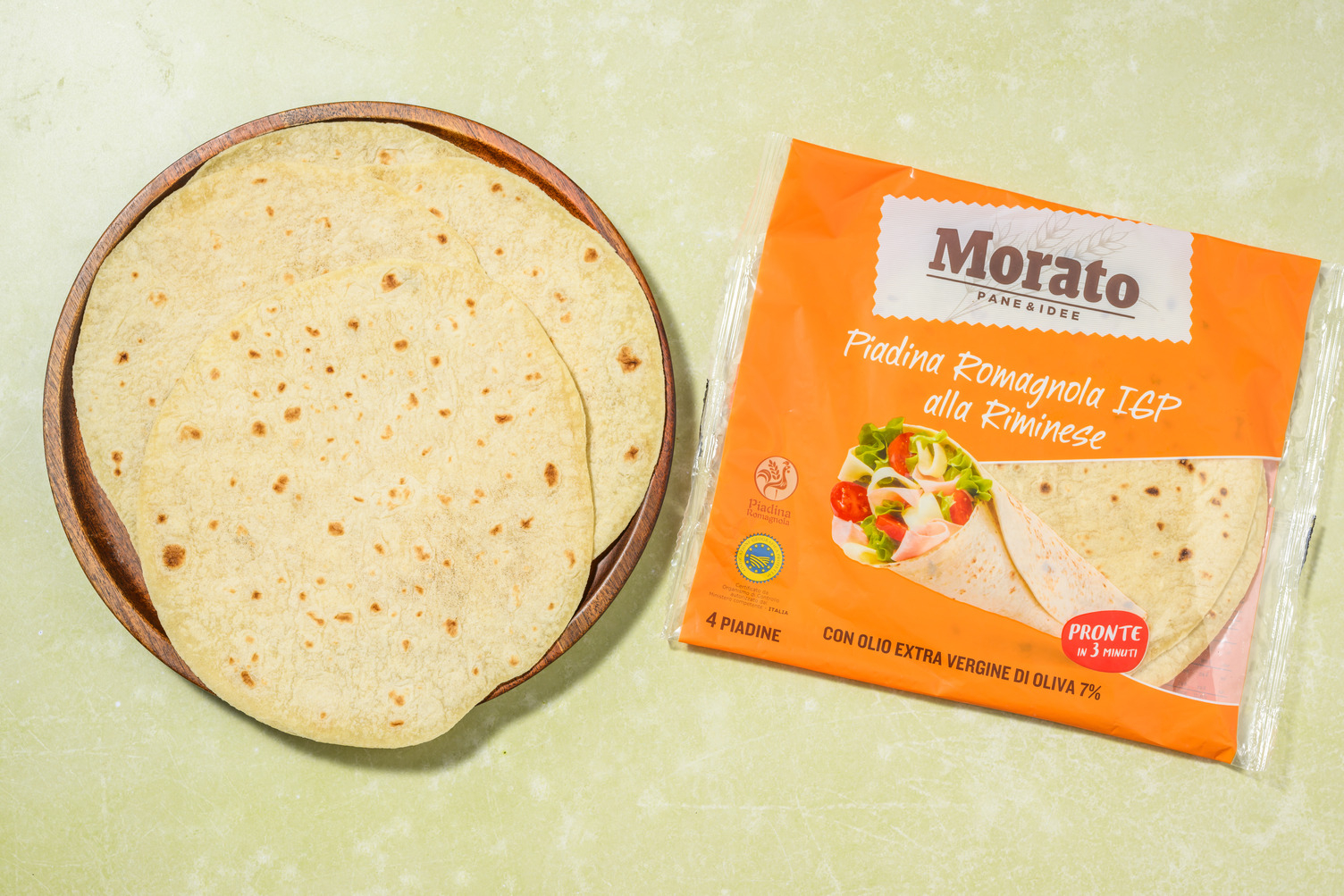 Piadina Romagnola Igp alla Riminese