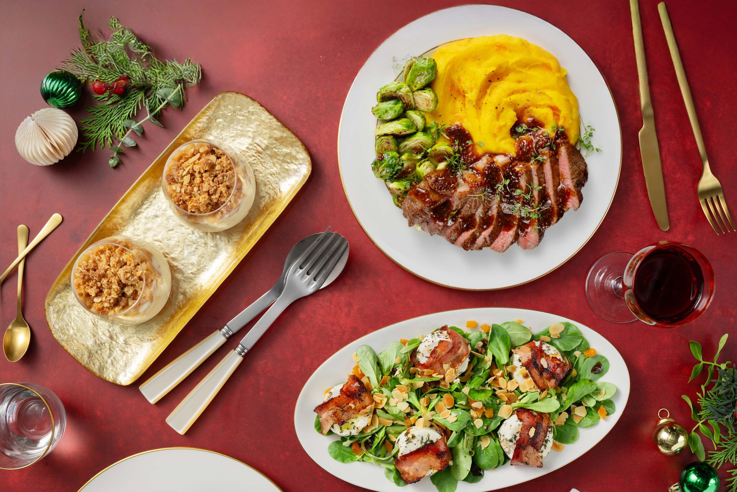 Kuratiertes Weihnachtsmenü für Zwei