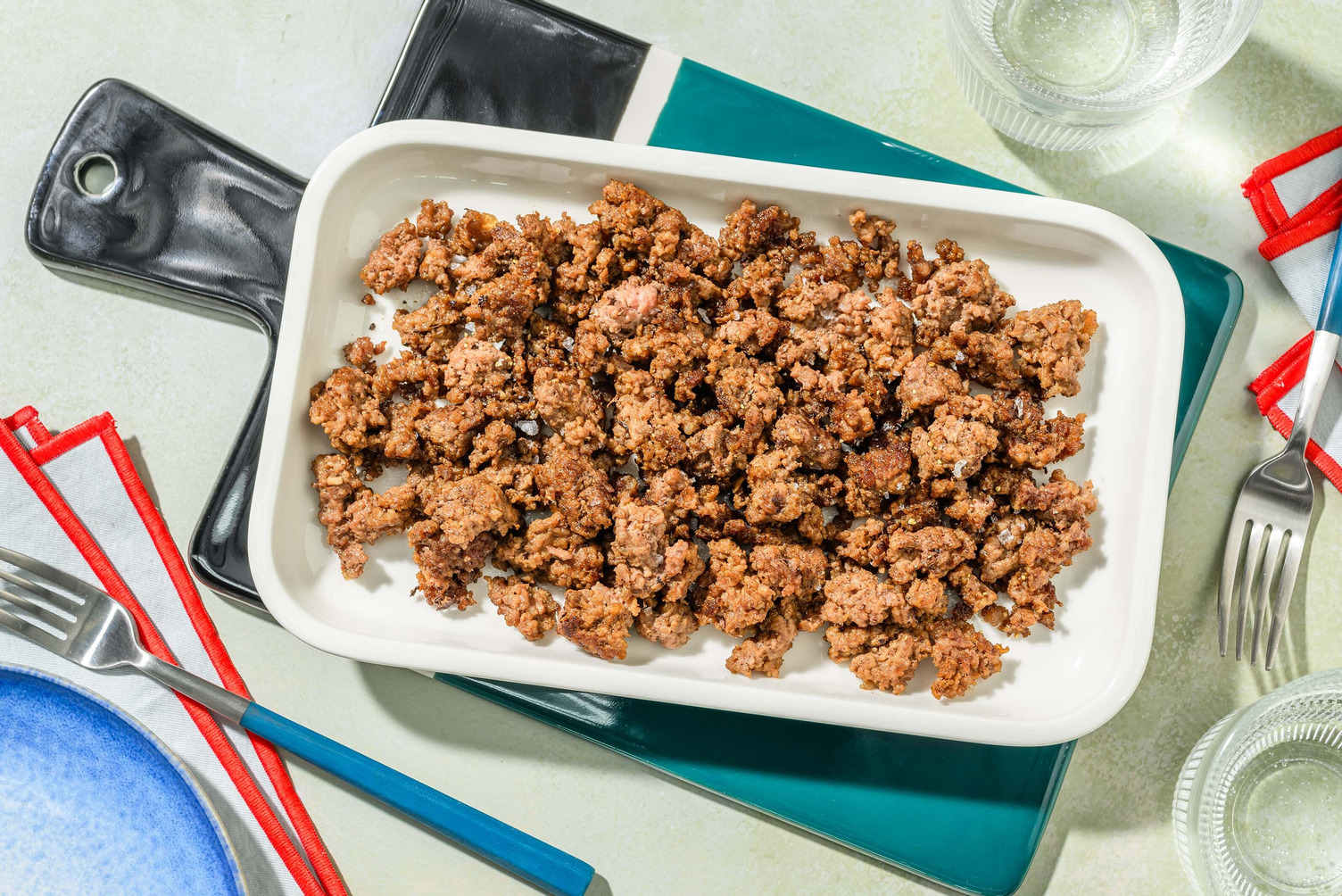 Viande hachée au bœuf en extra