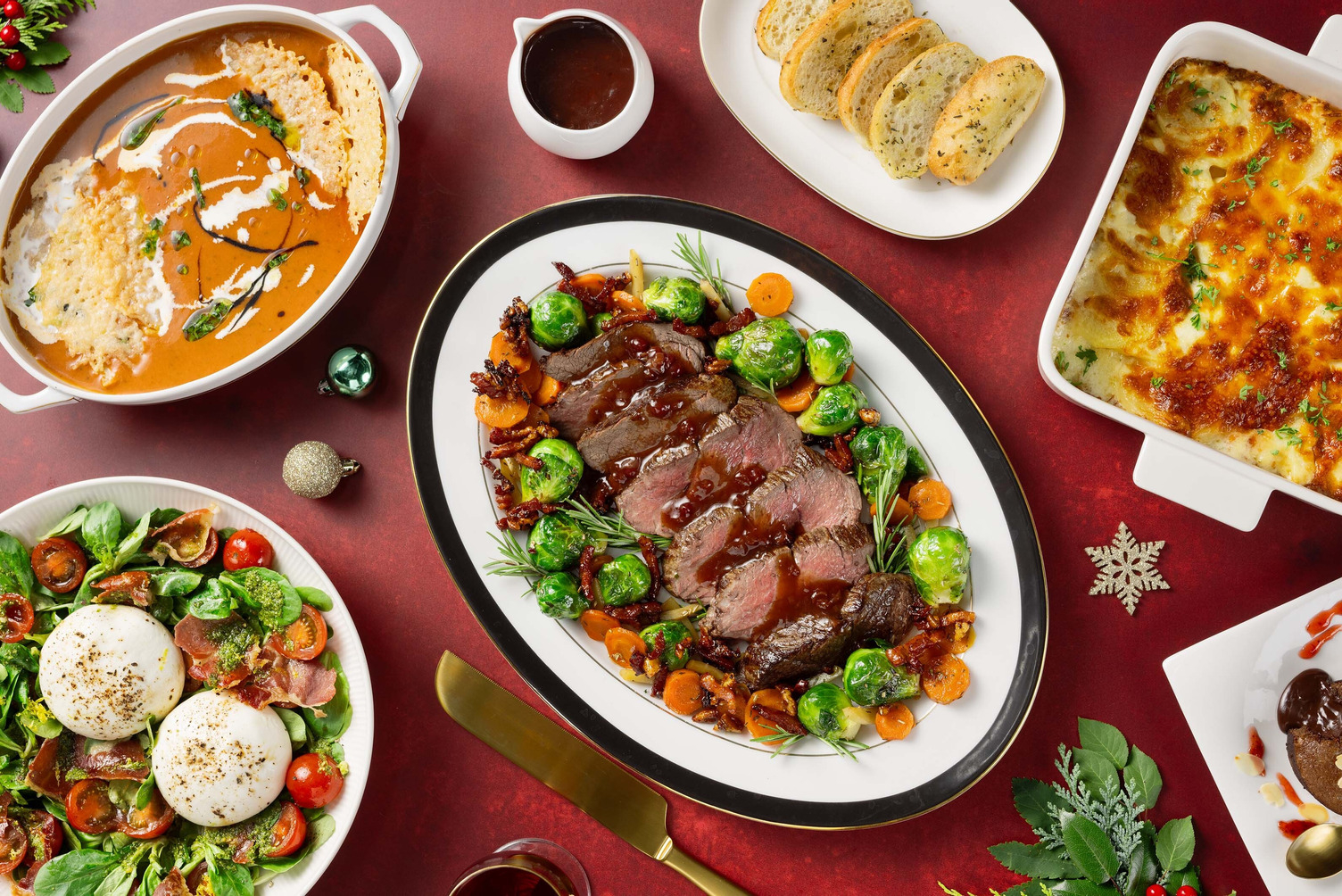 Box de Noël : menu rapide facile en 4 services