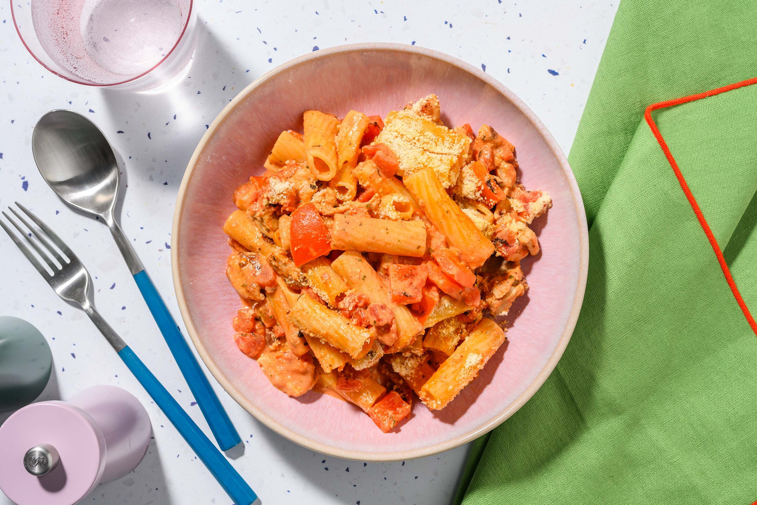 Rotation - Layered Creamy Chicken Pasta Bake