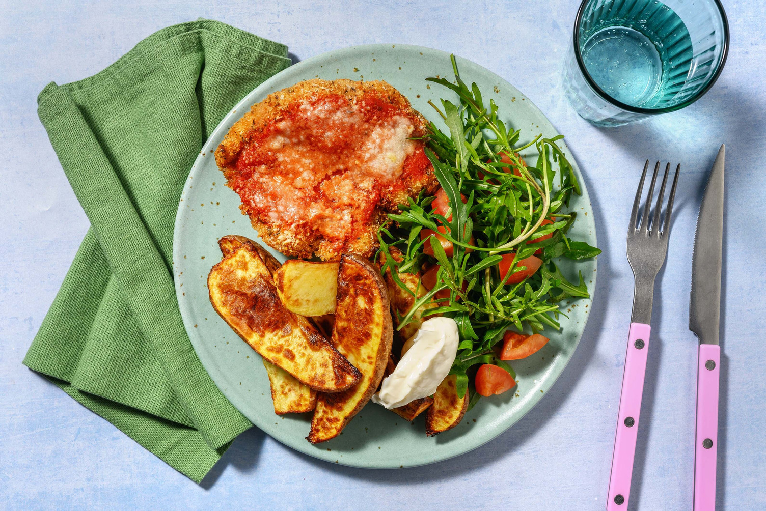 Classic chicken parmigiana