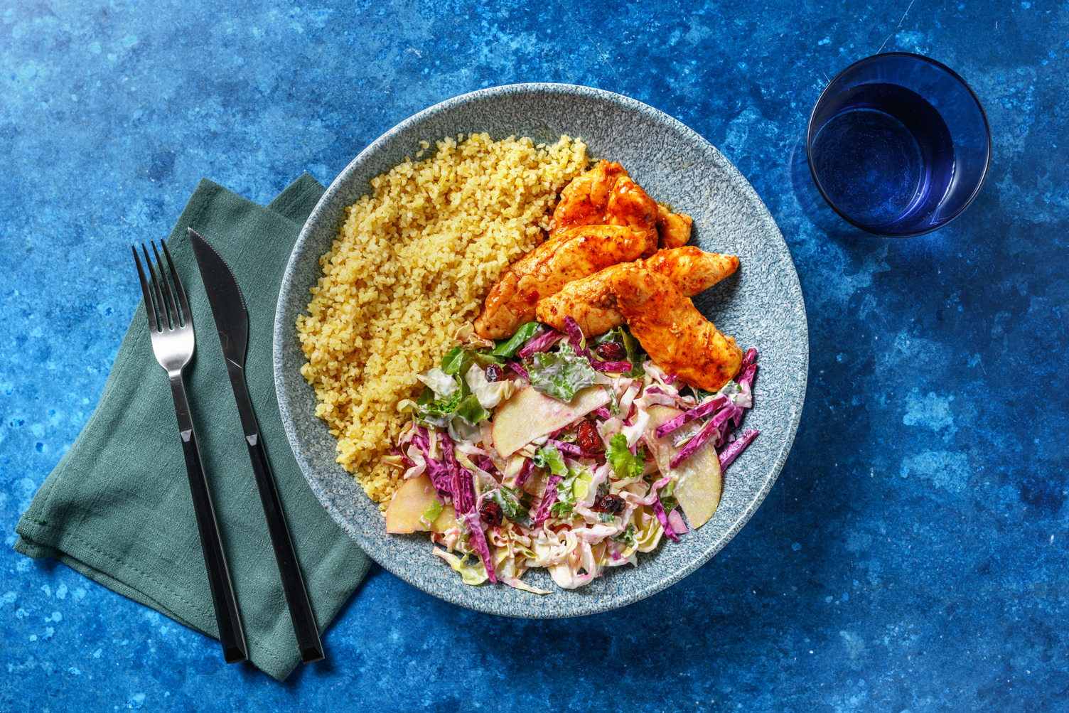 Enkel sticky 'harissa'-kylling