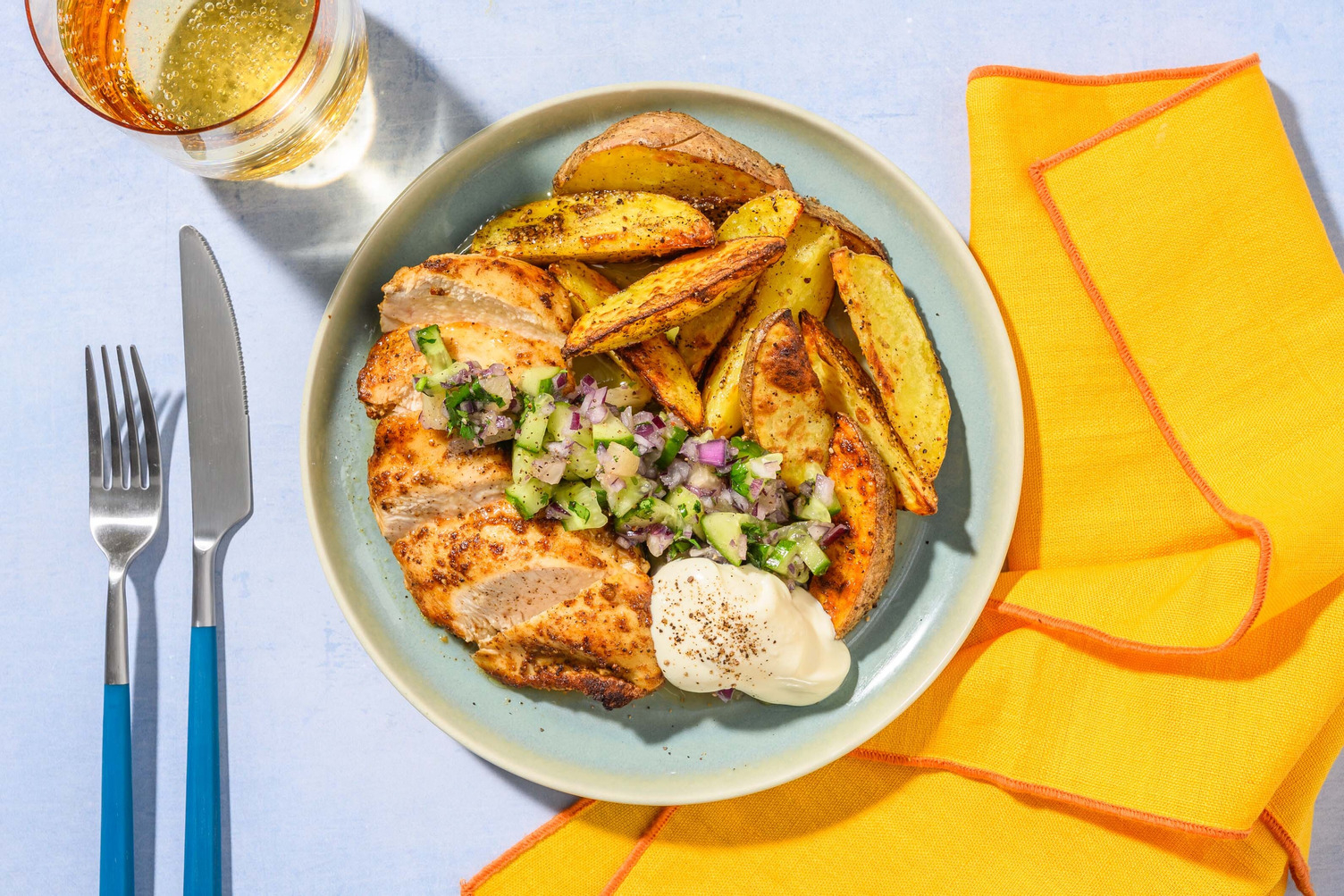 Ananasglaserad BBQ-kyckling