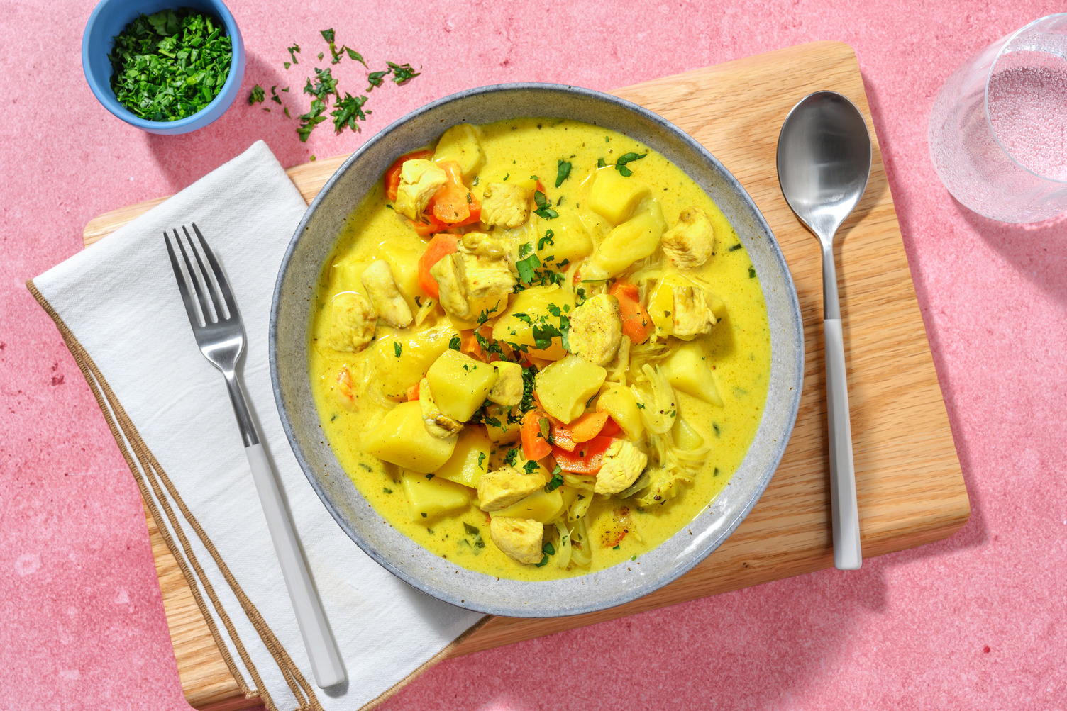 Jamaikanisches Bio Hähnchen-Curry