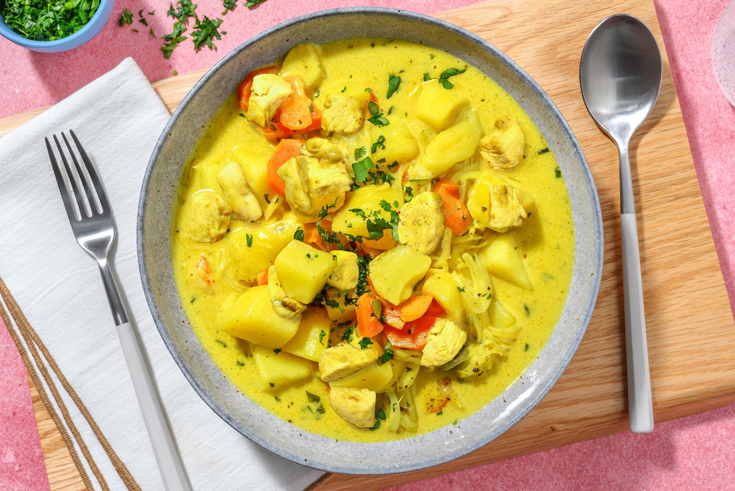 Jamaikanisches Hähnchen-Curry
