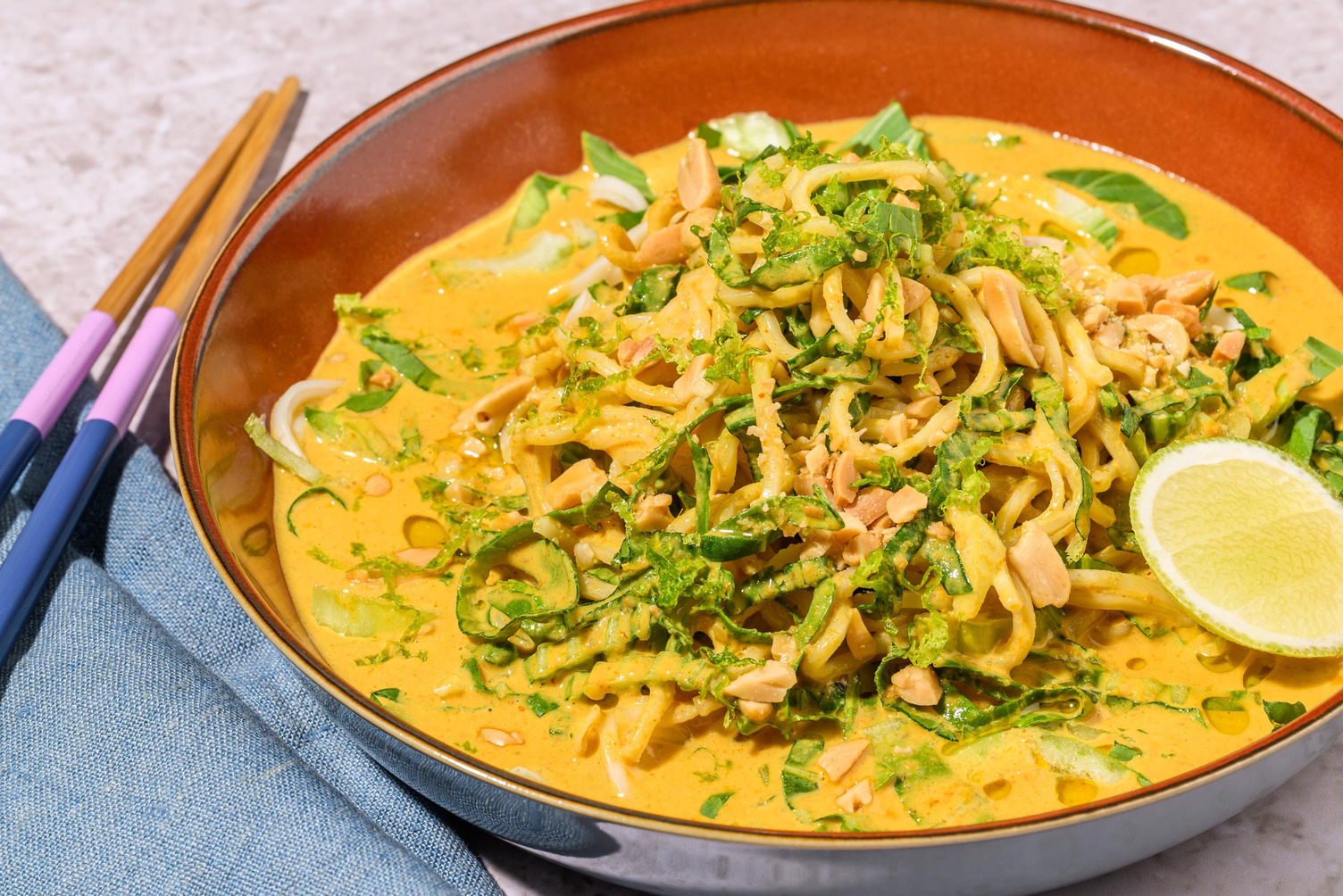 Thai Yellow Style Prawn Noodle Soup