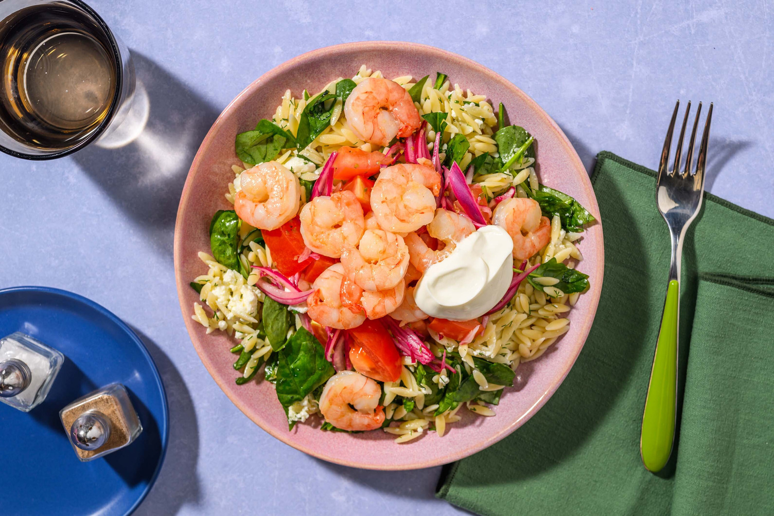 Souvlaki spiced shrimp