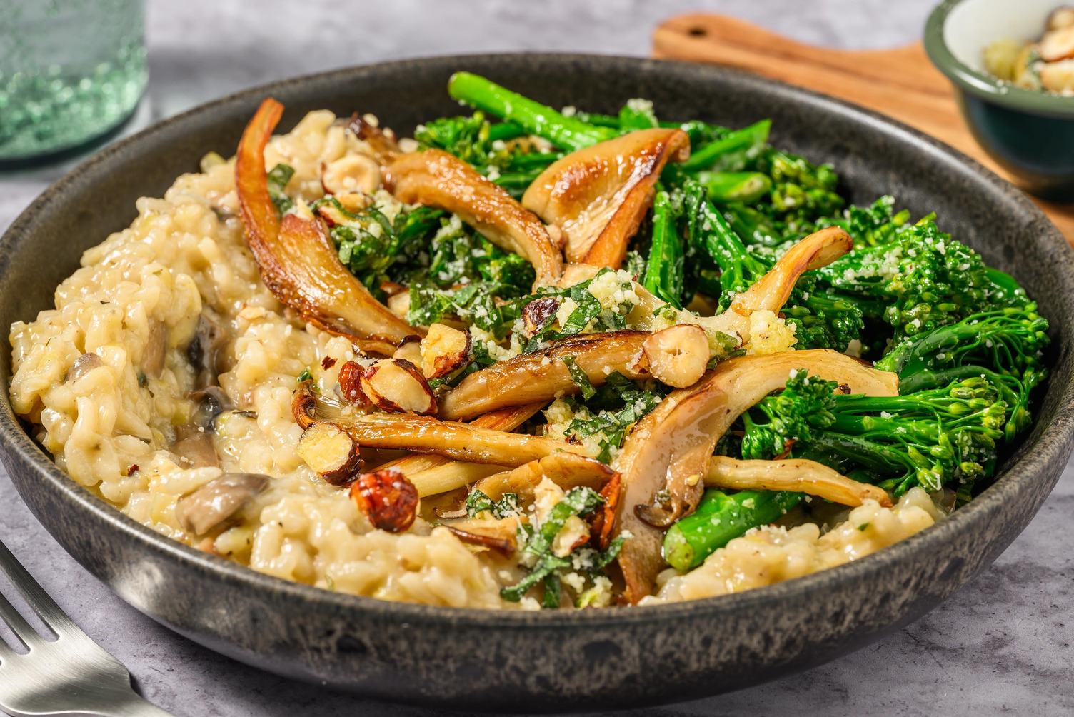 Varmende svamperisotto 