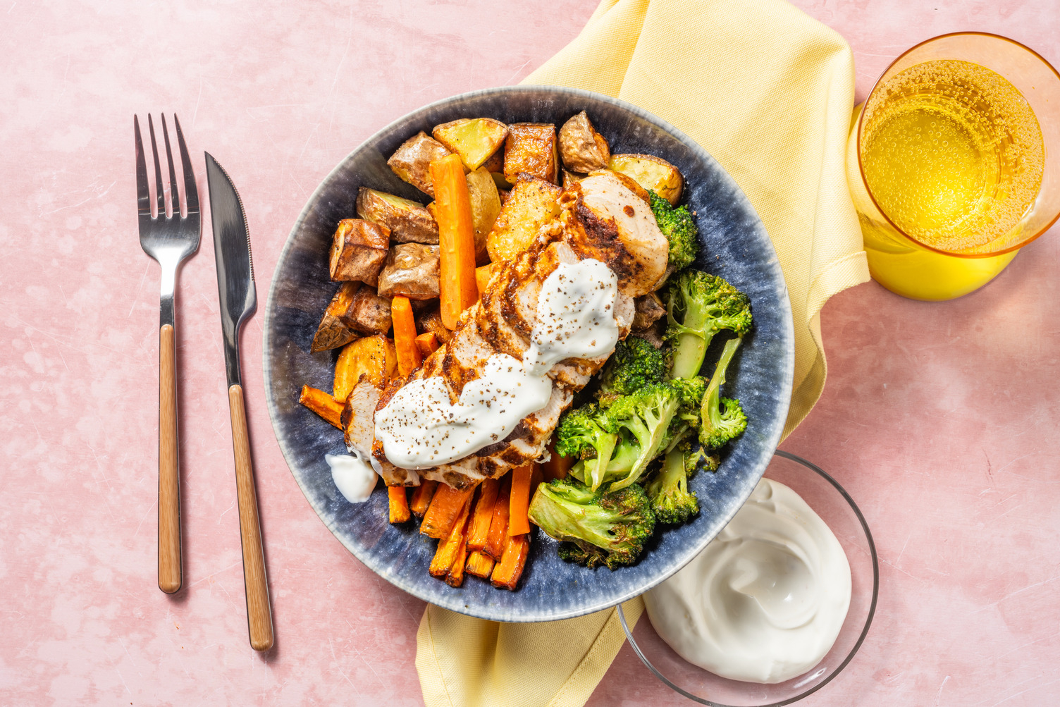 Curried Chicken Traybake