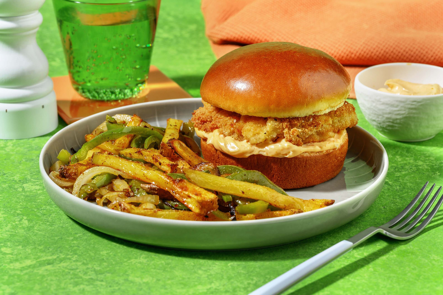 Ireland's Crispy Chicken Burger