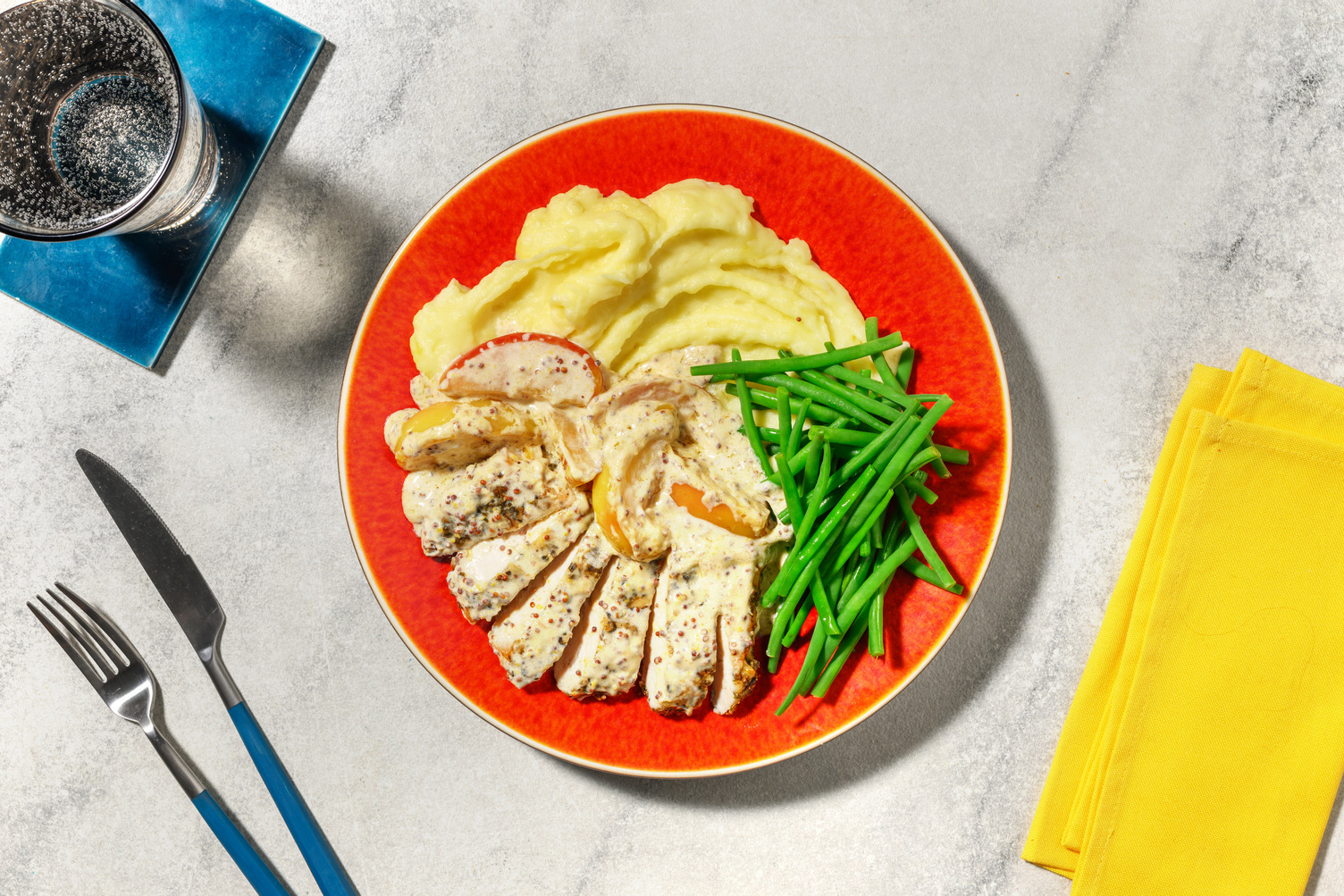 Creamy Pork à la Normande