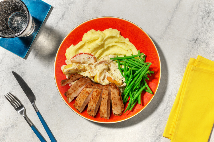 Creamy Pork à la Normande