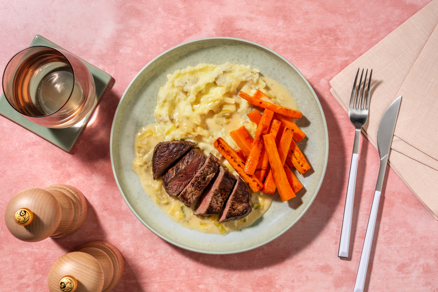 Creamy Mustard Beef Rump