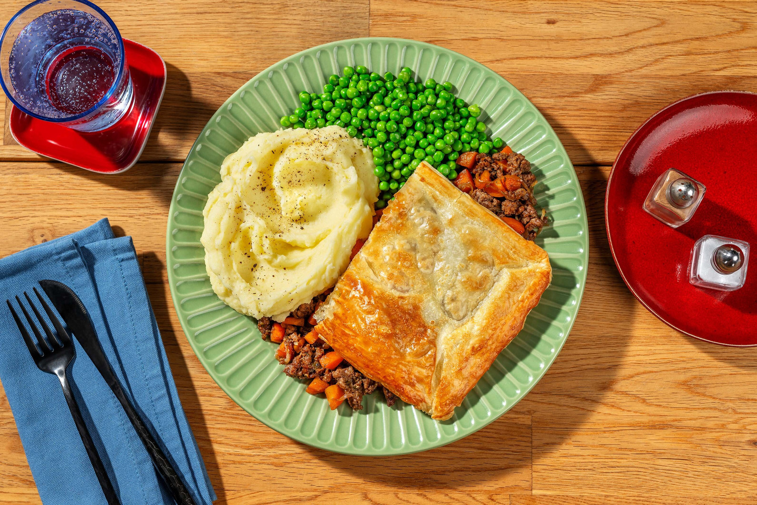 Brilliant Bacon, Beef, and Caramelised Onion Puff Pie