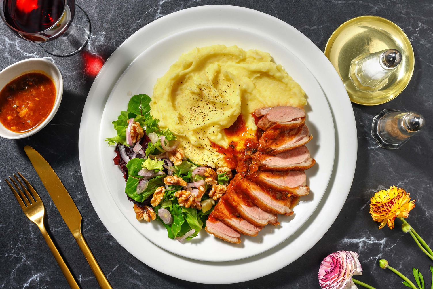 Andebryst á l’orange