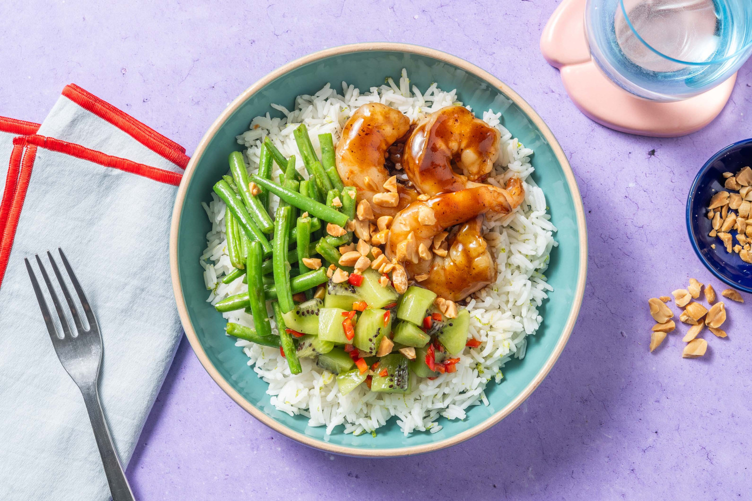 Teriyaki Basa Poke Style Bowl 