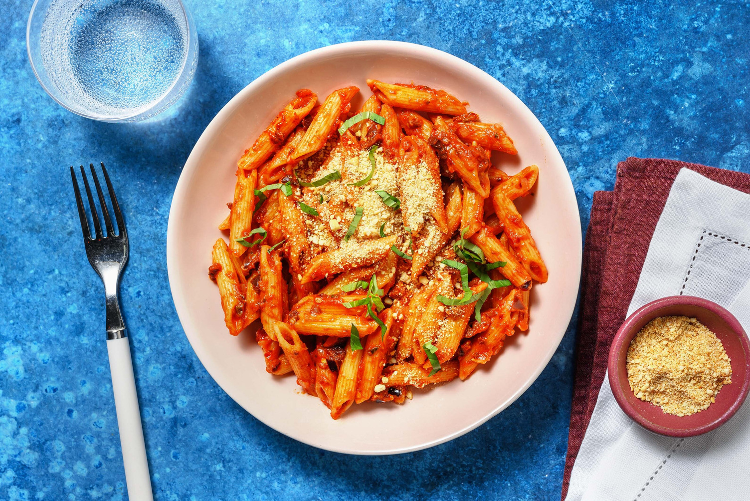 Penne alla Napoletana mit Oliven