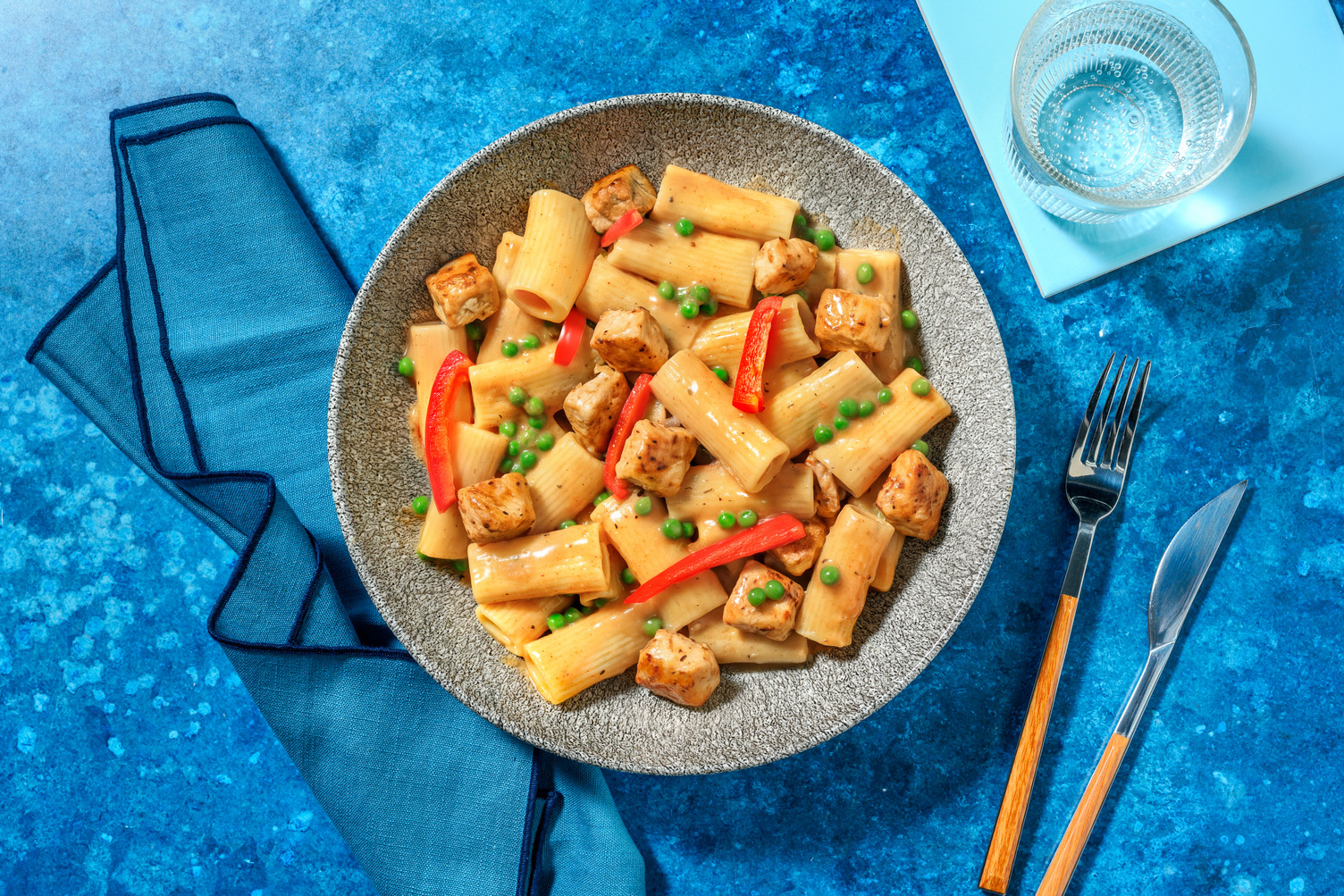 Speedy Cajun Chicken Rigatoni