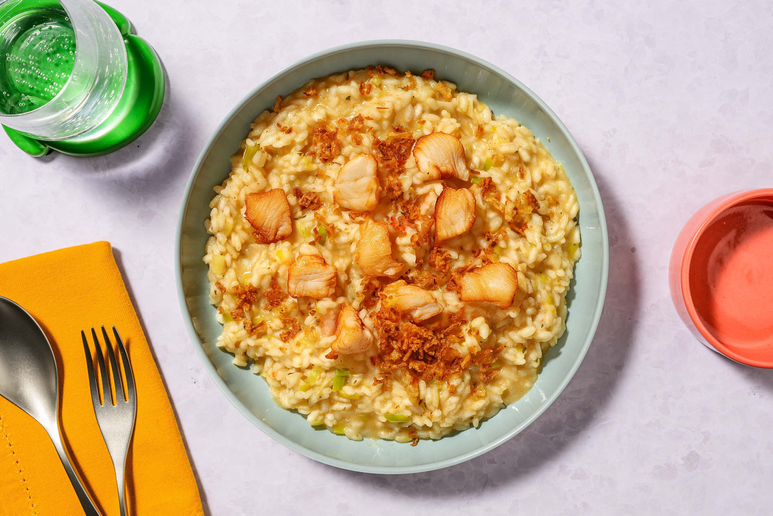 Stovetop Cajun Spiced Chicken Breast Risotto