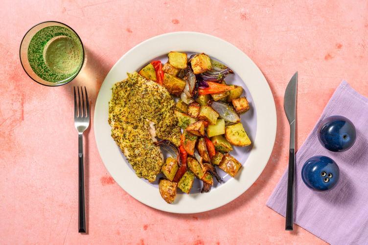 Lemon and Herb Crusted Chicken