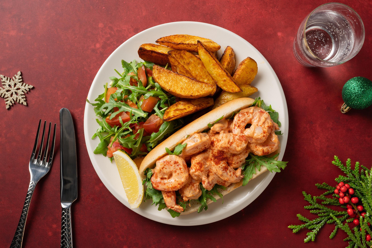 Posh King Prawn Cocktail Brioche Sub