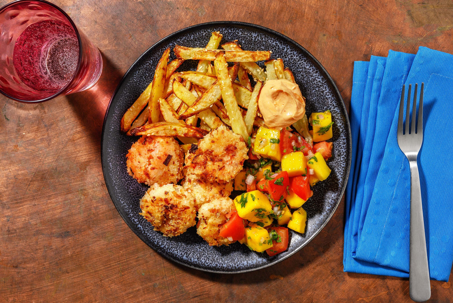 Tropisk kokospanerte kongereker