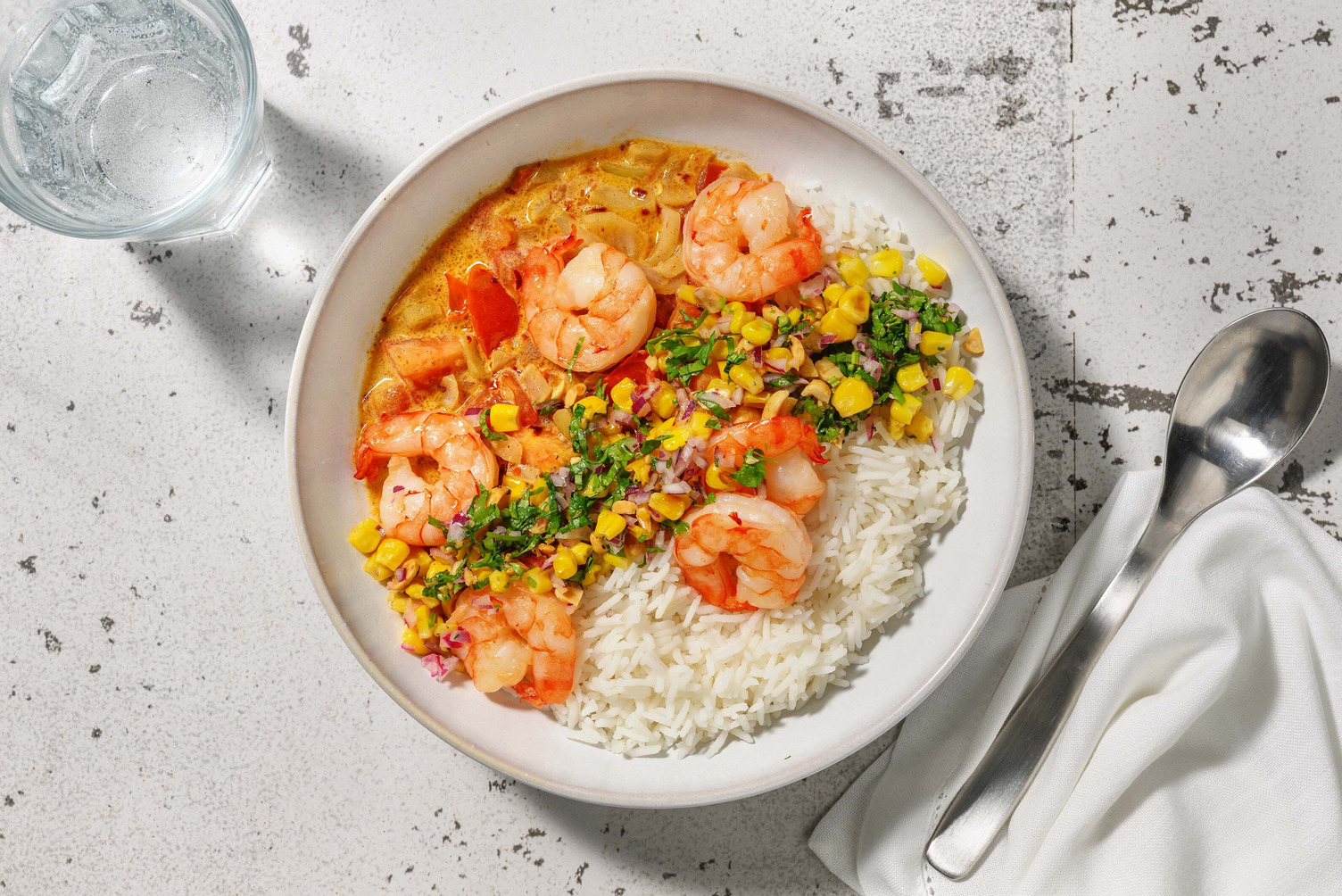 Brasiliansk räk- och kokosgryta