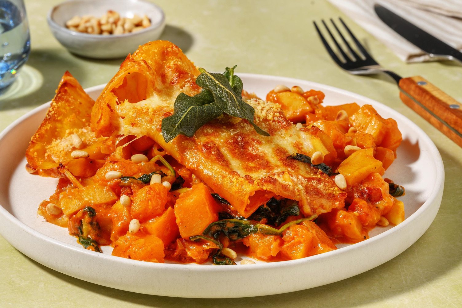 'One pan'-butternutsquashlasagne