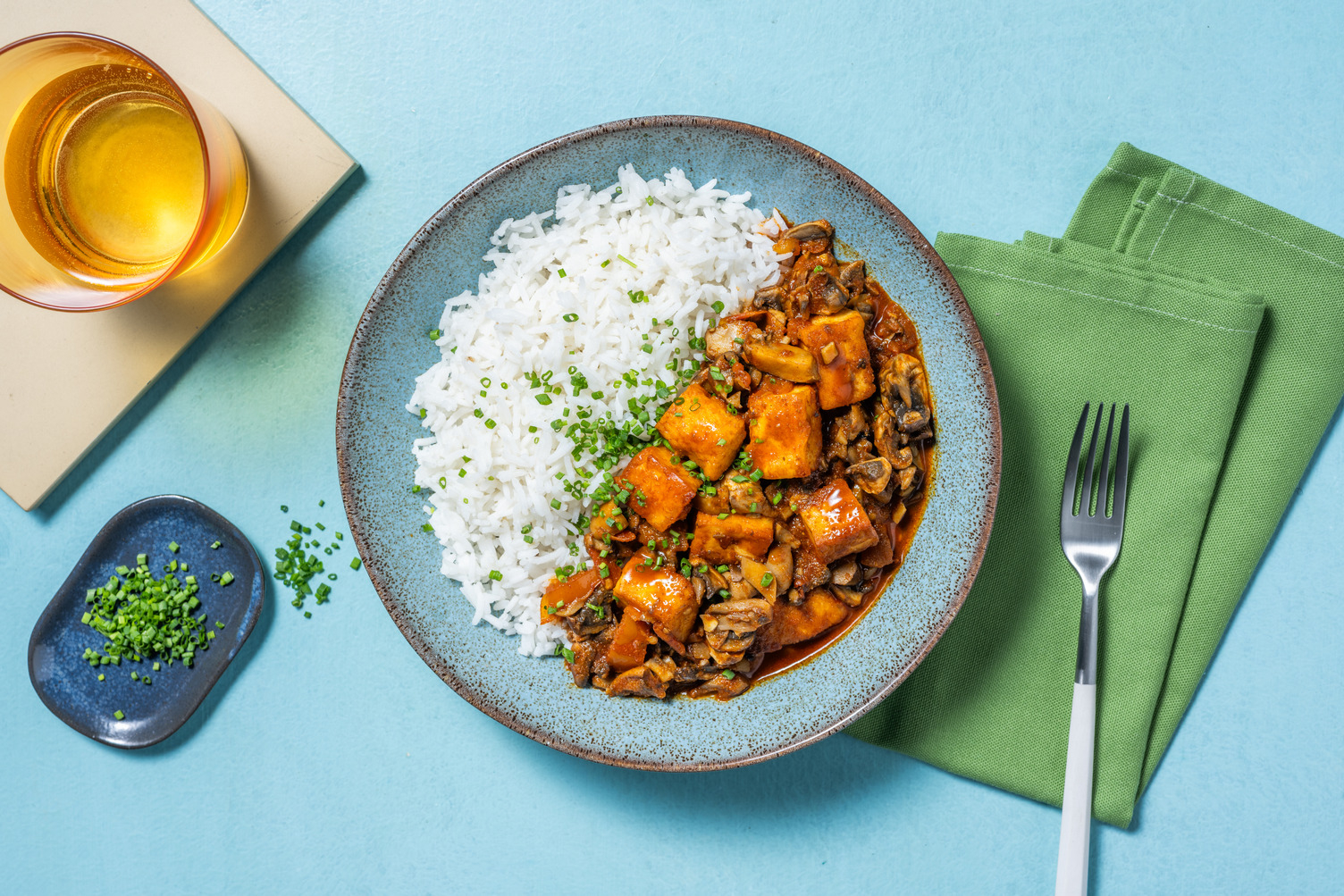 North Indian Golden Cheese Curry