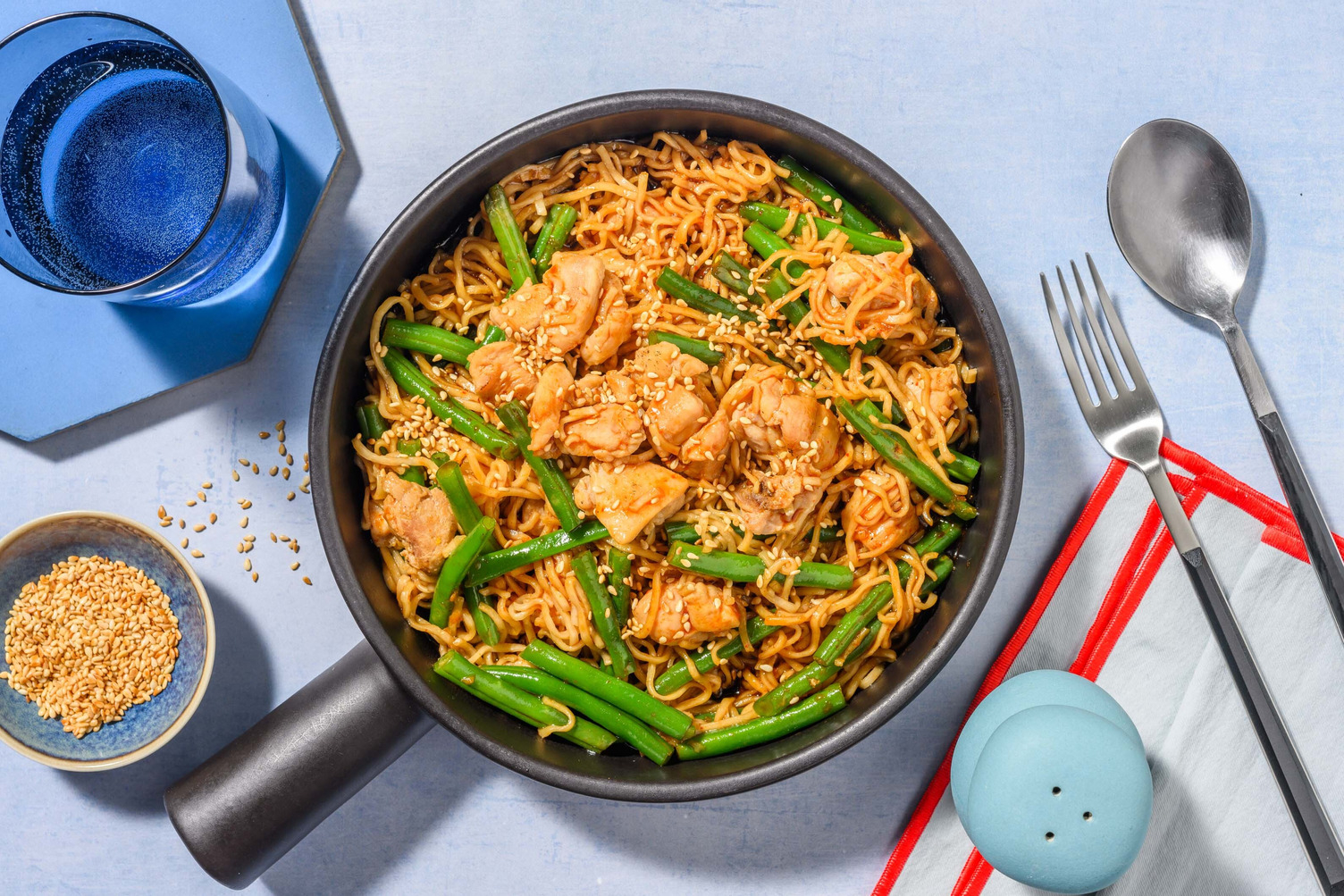 Speedy Bulgogi Chicken Breast Noodles