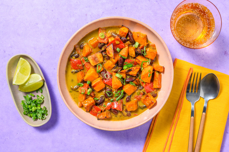 Sweet Potato and Garam Masala Stew with Irish Chicken